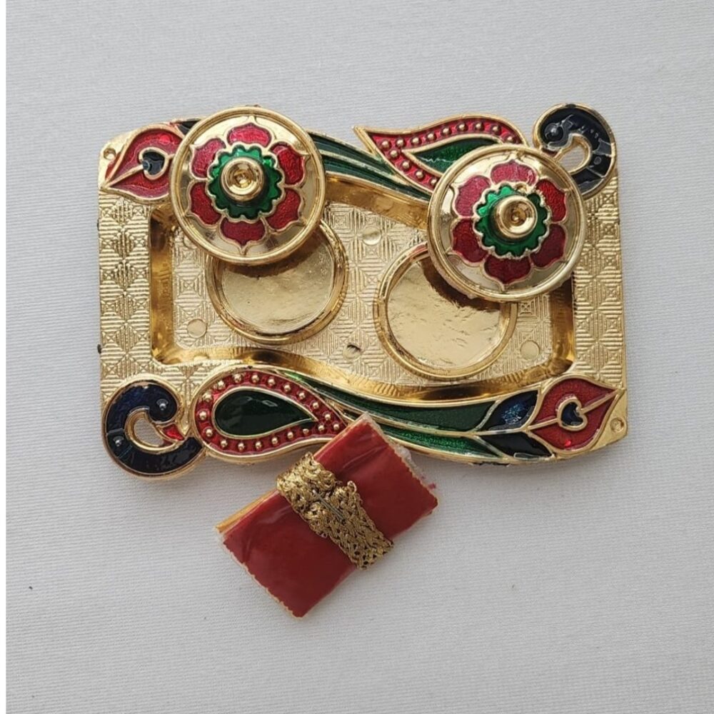 Haldi-Kumkum Plate
