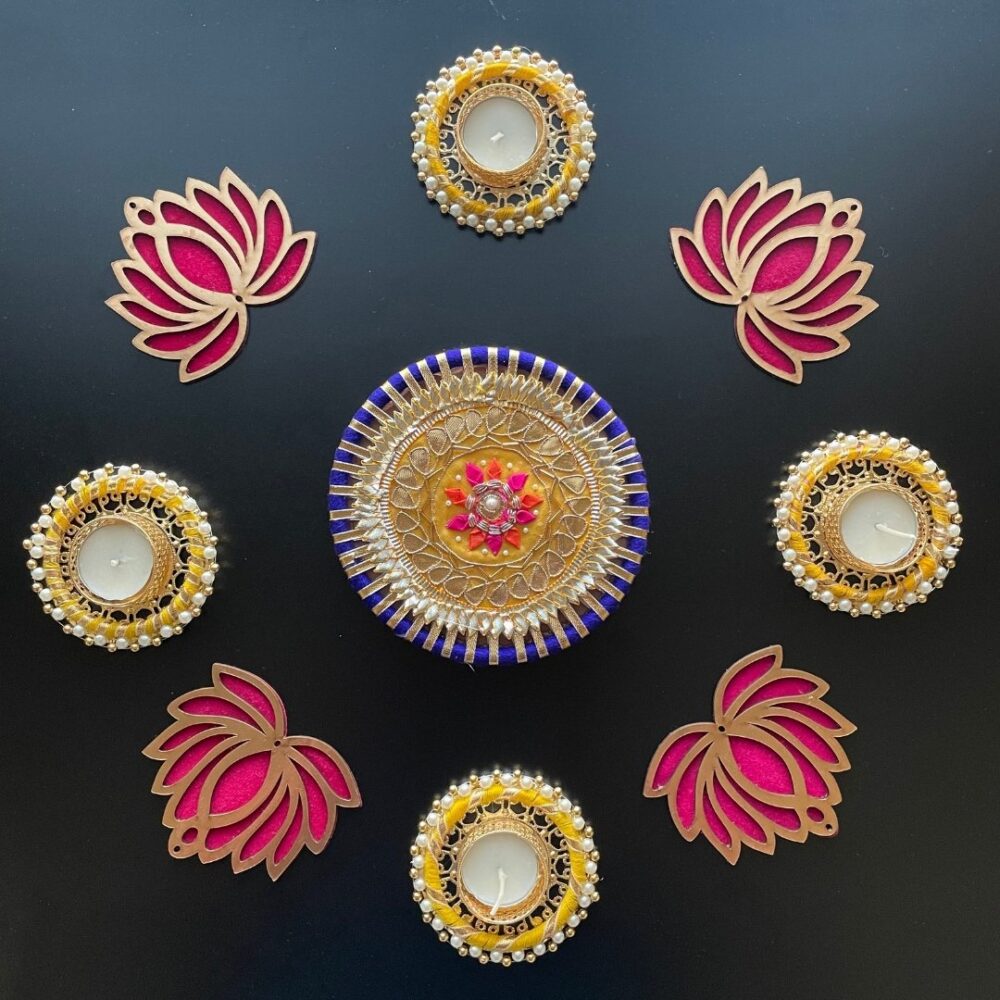 Gotta Patti Rangoli Set – Elegant Festive Décor