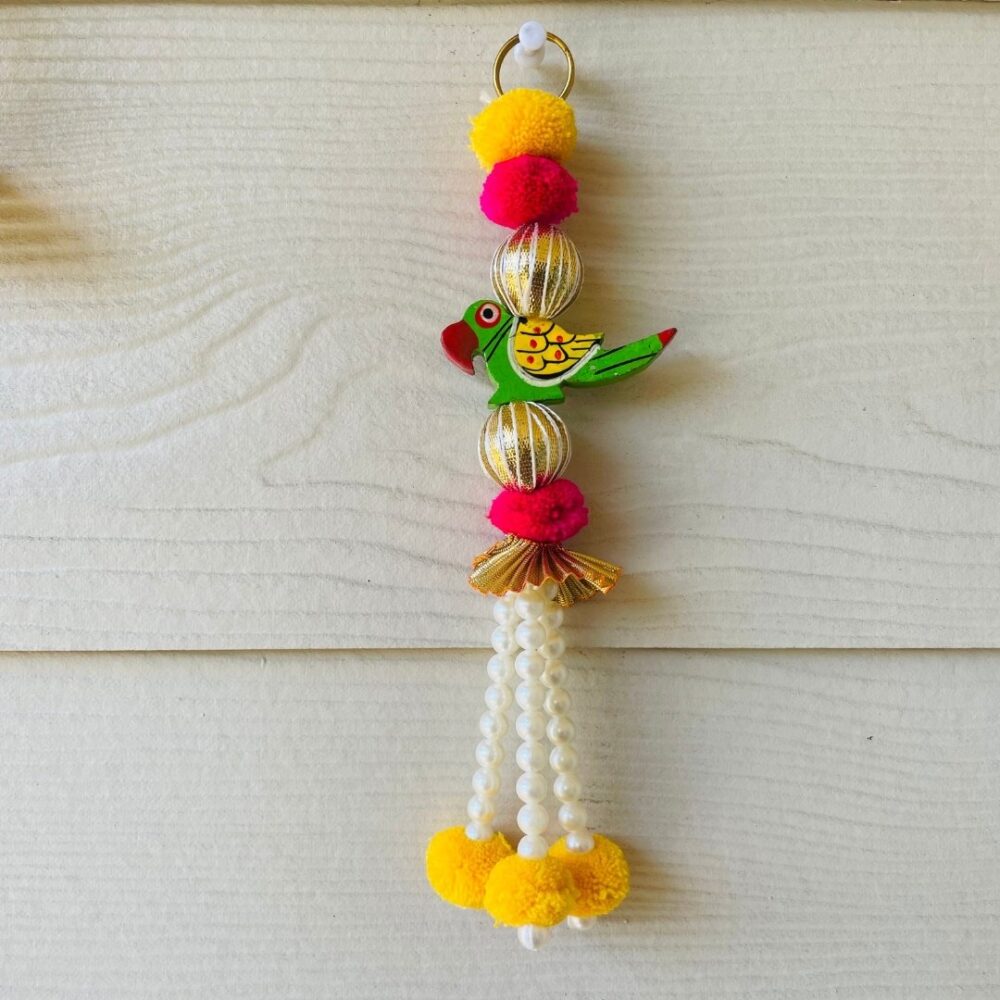 Mini Parrot Hanging – Set of 5 - Image 2