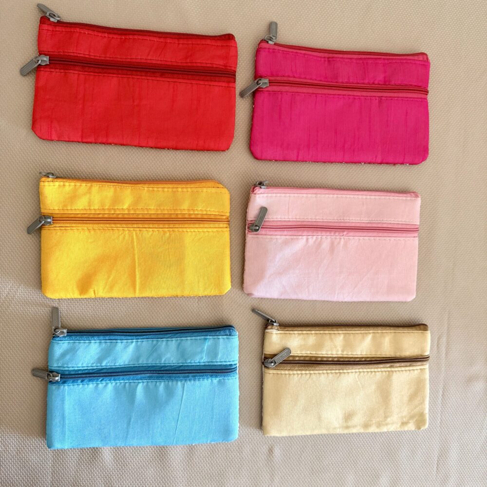 Sequence Work Pouches – Set of 5 Zipper Return Gift Bags for Weddings & Festivals - Image 3